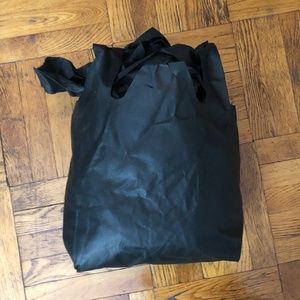 12 Black Recyclable Shopping Bags